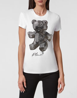 Philipp Plein T-Shirt Ronde Hals Wit