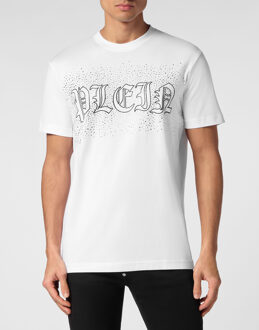 Philipp Plein T-Shirt Ronde Hals Wit