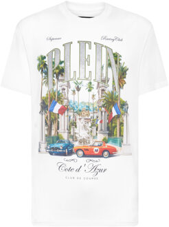 Philipp Plein T-Shirt Ronde Hals Wit