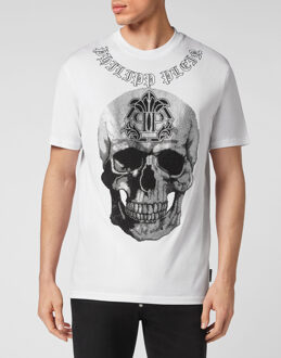 Philipp Plein T-Shirt Ronde Hals Wit