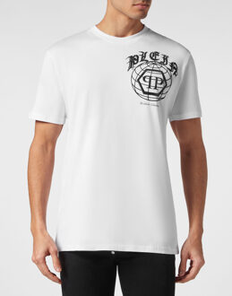 Philipp Plein T-Shirt Ronde Hals Wit
