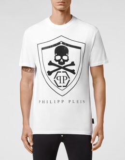 Philipp Plein T-Shirt Ronde Hals Wit