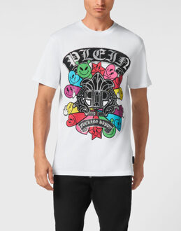 Philipp Plein T-Shirt Ronde Hals Wit