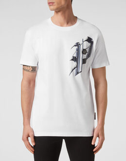 Philipp Plein T-Shirt Ronde Hals Wit