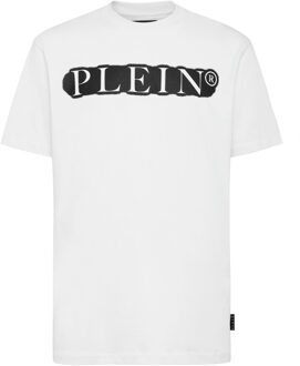 Philipp Plein T-Shirt Ronde Hals Wit