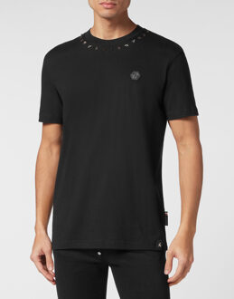 Philipp Plein T-Shirt Ronde Hals Zwart - 5XL