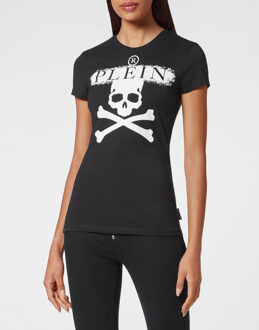 Philipp Plein T-Shirt Ronde Hals Zwart - M
