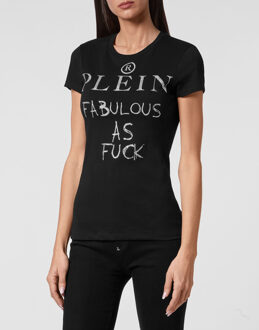 Philipp Plein T-Shirt Ronde Hals Zwart - M
