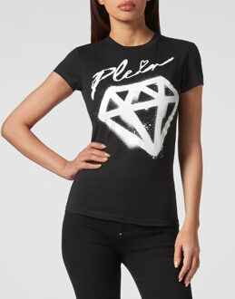 Philipp Plein T-Shirt Ronde Hals Zwart - M