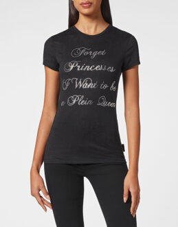Philipp Plein T-Shirt Ronde Hals Zwart - S