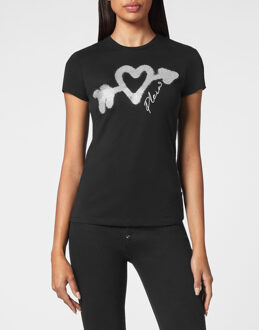 Philipp Plein T-Shirt Ronde Hals Zwart - S