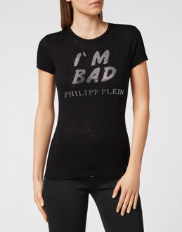 Philipp Plein T-Shirt Ronde Hals Zwart - XS