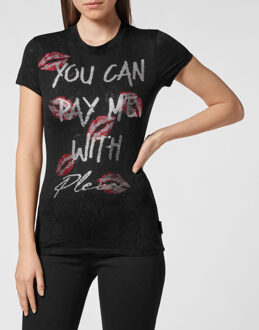 Philipp Plein T-Shirt Ronde Hals Zwart