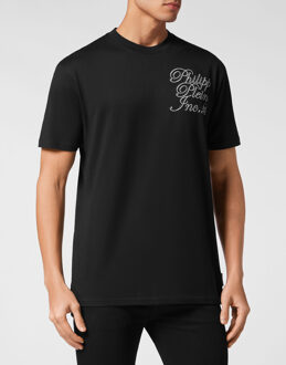 Philipp Plein T-Shirt Ronde Hals Zwart