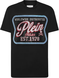 Philipp Plein T-Shirt Ronde Hals Zwart
