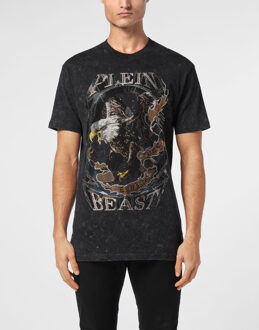 Philipp Plein T-Shirt Ronde Hals Zwart
