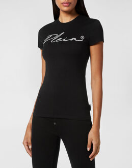 Philipp Plein T-Shirt Ronde Hals Zwart