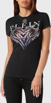 Philipp Plein T-Shirt Ronde Hals Zwart