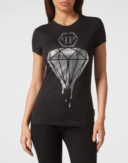 Philipp Plein T-Shirt Ronde Hals Zwart