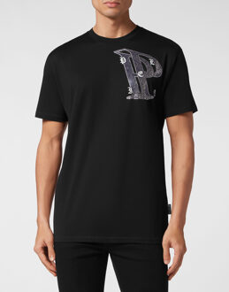 Philipp Plein T-Shirt Ronde Hals Zwart