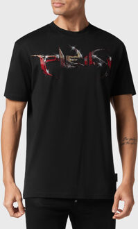 Philipp Plein T-Shirt Ronde Hals Zwart