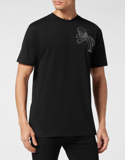 Philipp Plein T-Shirt Ronde Hals Zwart