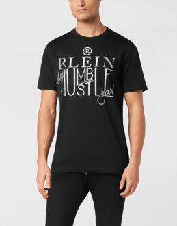 Philipp Plein T-Shirt Ronde Hals Zwart