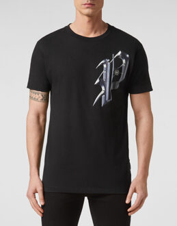 Philipp Plein T-Shirt Ronde Hals Zwart