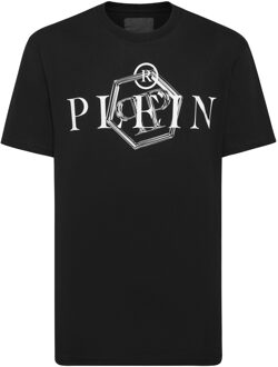 Philipp Plein T-Shirt Ronde Hals Zwart