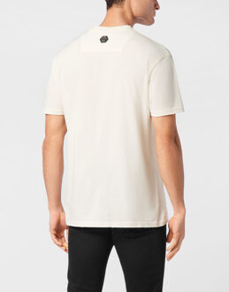 Philipp Plein T-Shirt Round Neck Ss Rombo Monaco Zwart