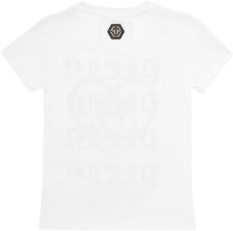 Philipp Plein T-Shirt Sexy Zuiver Heart Wit - 4J / 104cm
