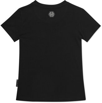 Philipp Plein T-Shirt Sexy Zuiver Heart Zwart - 10J / 140cm