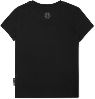 Philipp Plein T-Shirt Sexy Zuiver Teddy - maat 4J / 104cm Zwart