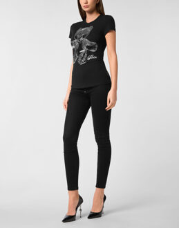 Philipp Plein T-Shirt Sexy Zuiver Teddy - maat S Zwart