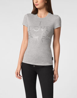 Philipp Plein T-Shirt Slim Fit - maat L Grijs