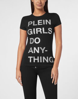 Philipp Plein T-Shirt Slim Fit - maat L Zwart