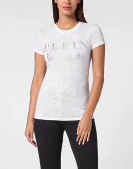 Philipp Plein T-Shirt Slim Fit - maat M Wit