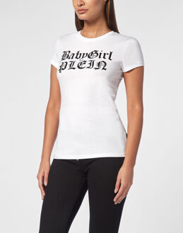 Philipp Plein T-Shirt Slim Fit - maat M Wit