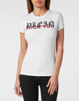 Philipp Plein T-Shirt Slim Fit - maat S Wit