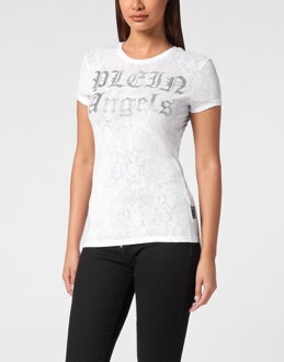 Philipp Plein T-Shirt Slim Fit Wit - L
