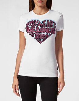 Philipp Plein T-Shirt Slim Fit Wit - M