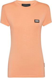 Philipp Plein T-Shirt Slim Fit Zalm - XS