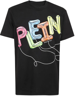 Philipp Plein T-Shirts Philipp Plein , Black , Heren - L,M,S,Xs