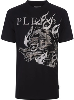 Philipp Plein T-Shirts Philipp Plein , Black , Heren - Xl,L,M,S