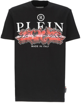 Philipp Plein T-Shirts Philipp Plein , Black , Heren - Xl,L,M