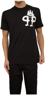 Philipp Plein T-Shirts Philipp Plein , Black , Heren - Xl,L
