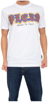 Philipp Plein T-Shirts Philipp Plein , White , Heren - 2Xl,Xl,L,S