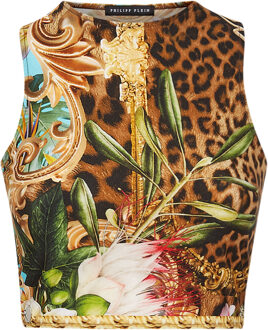 Philipp Plein Tanktop Baroque Veelkleurig - XL
