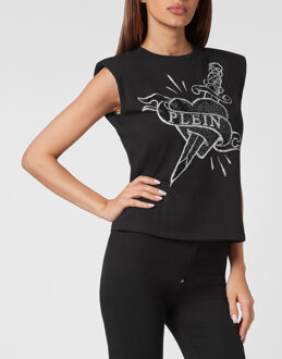 Philipp Plein Tanktop Love Zwart