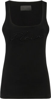 Philipp Plein Tanktop Signature Zwart